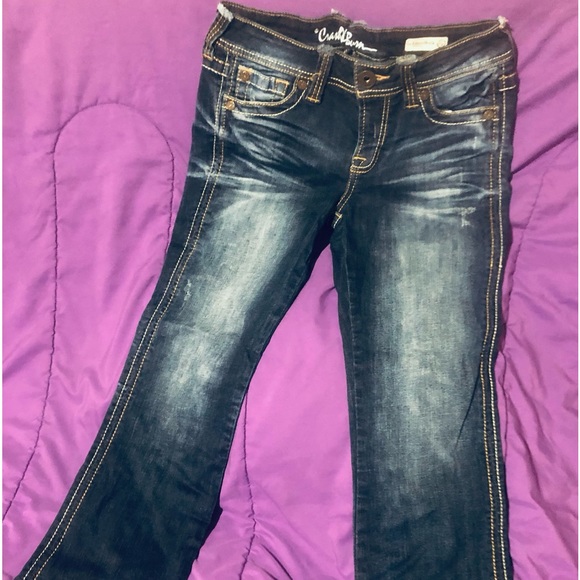 Crash & Burn Jeans Crash And Burn Womens The Glamrock Boot Cut